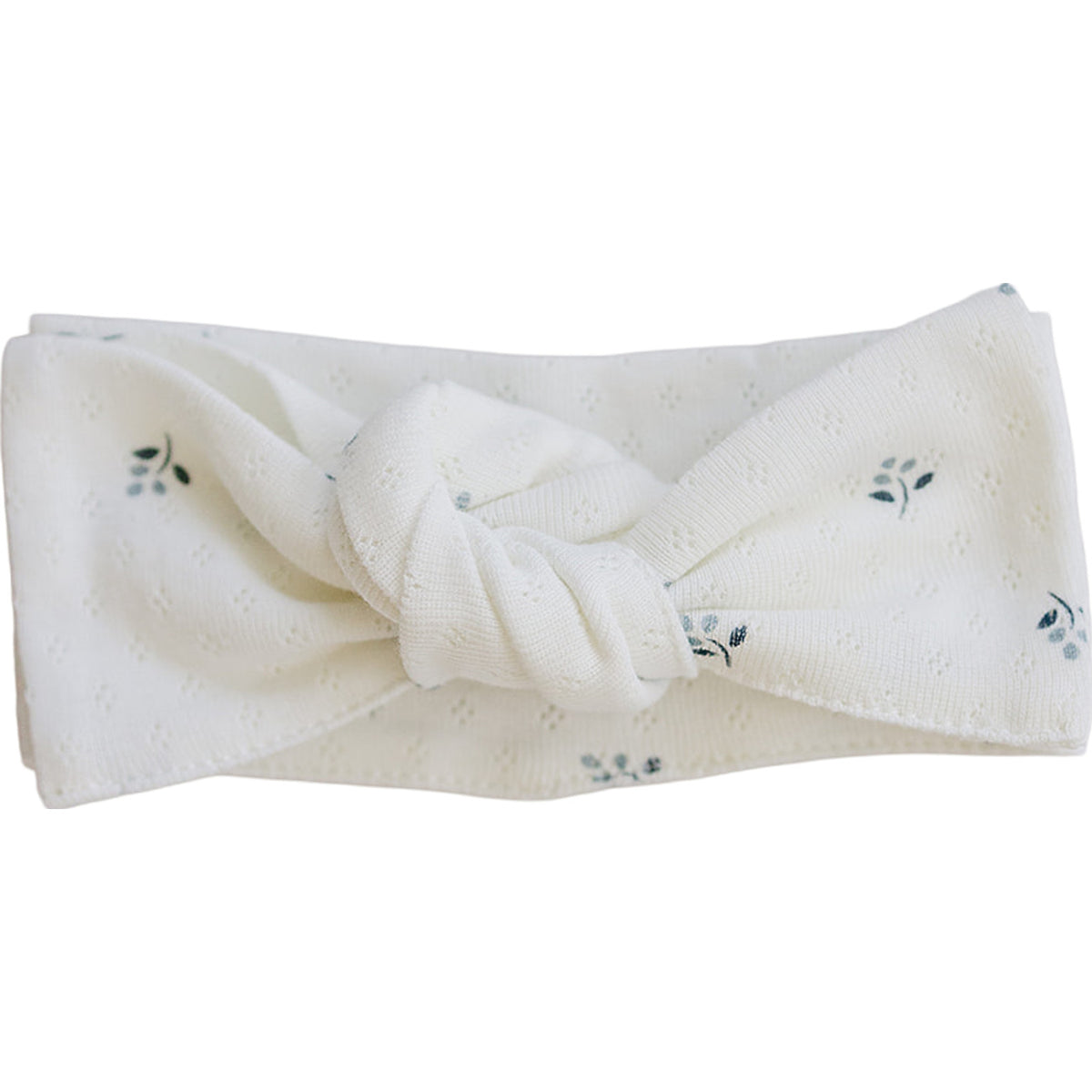 Berry Pointelle Cotton Head Wrap