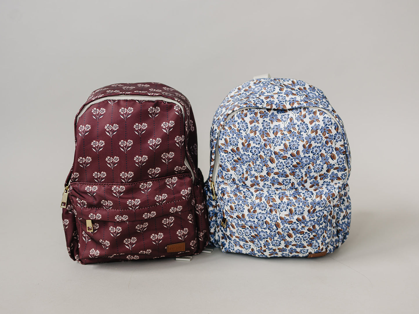 Cottage Blue Floral Mini Backpack