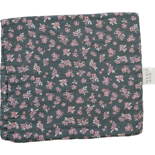 Olive Bloom Muslin Burp Cloth