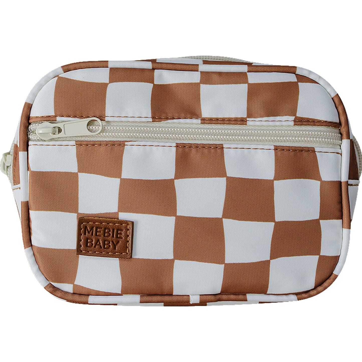 Rust Wavy Checkered Mini Fanny Pack