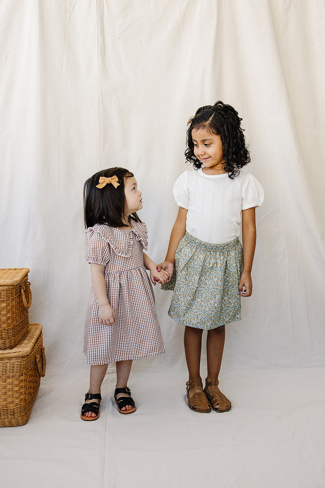 Gingham Peter Pan Collar Dress