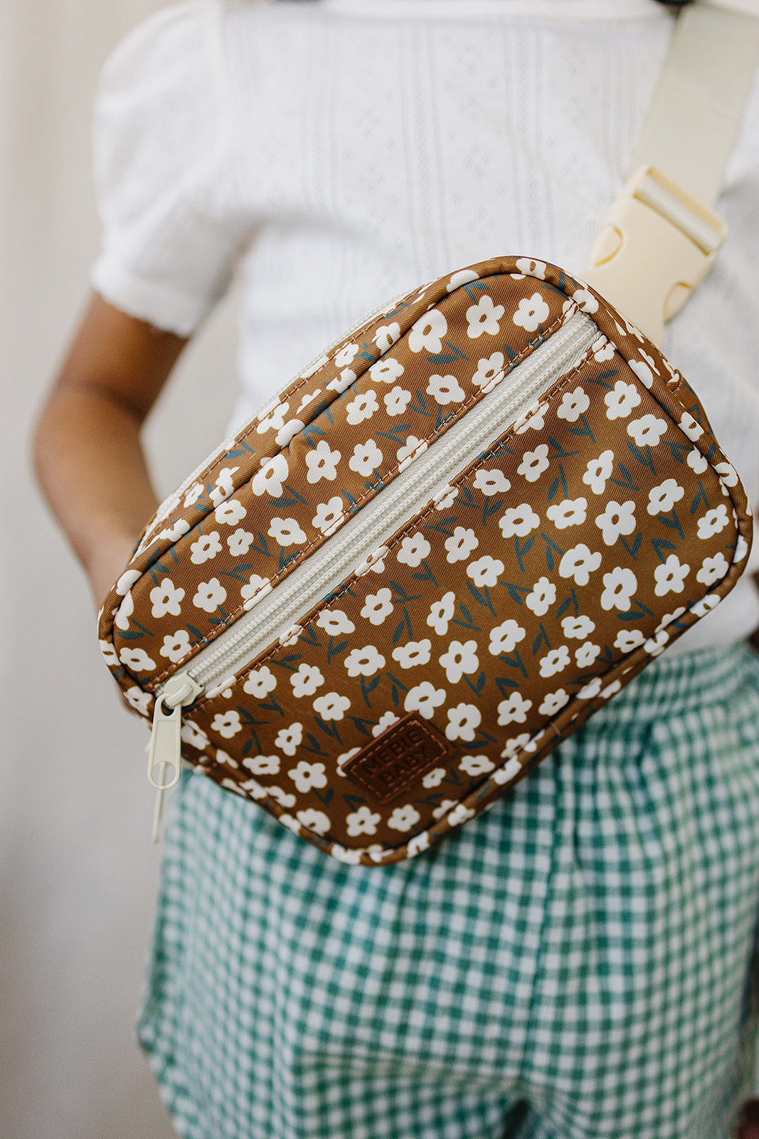 Mustard Floral Mini Fanny Pack