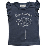 Born to Bloom Ruffle Tee