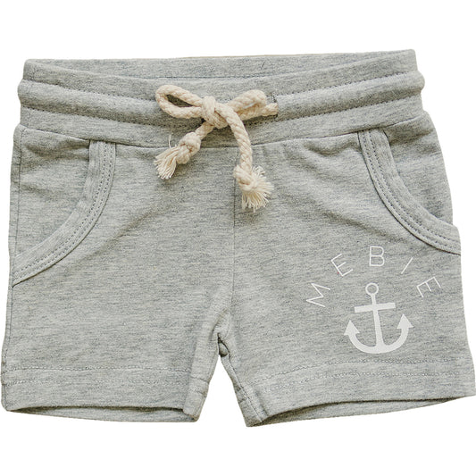 Grey Anchor Pocket Shorts