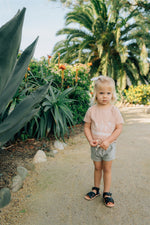 Heather Grey Cotton Shorts