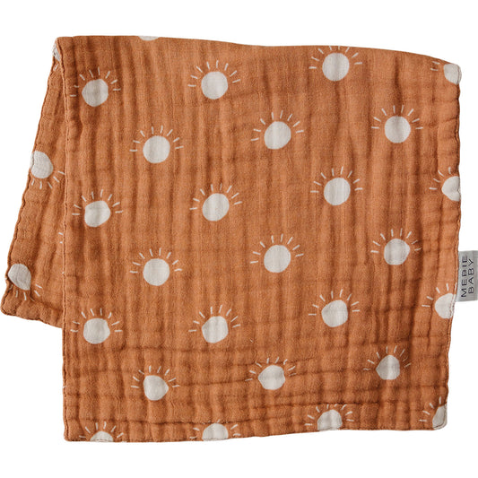 Sunshine Muslin Burp Cloth