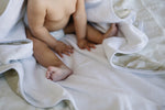 Sand Rainbow Muslin Hooded Towel