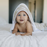 Sand Rainbow Muslin Hooded Towel