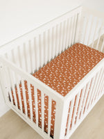 Arches Muslin Crib Sheet Freshly Picked + Mebie Baby