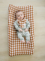 Gingham Muslin Changing Pad Cover