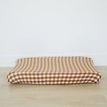 Gingham Muslin Changing Pad Cover
