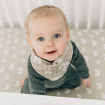 Mebie Baby Sand Rainbow Muslin Crib Sheet