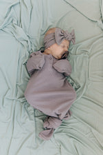 Mebie Baby Sage Stretch Swaddle. Mebie Baby Bamboo Stretch Swaddle. Gender Neutral for take home outfits and swaddling newborns. 